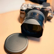 Paraluce quadrato in metallo per Carl Zeiss Batis Distagon 40 mm attacco F2 CF-Sony E