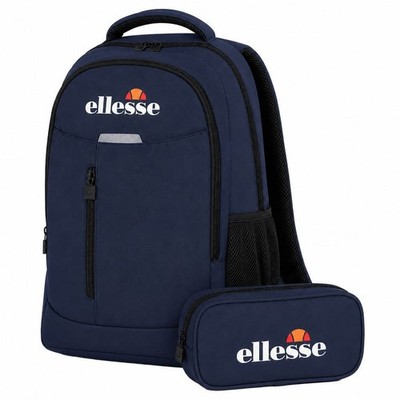 ellesse Forgia Schulrucksack mit Federmäppchen 22 L navy neu