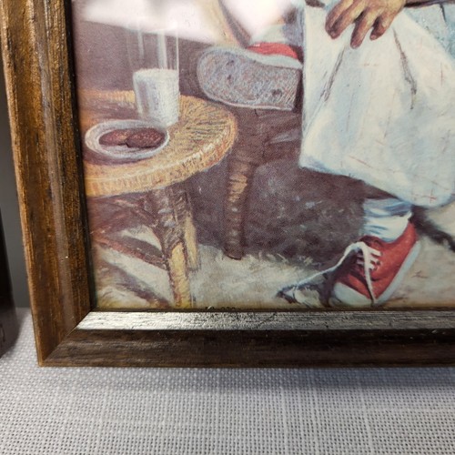 3 x Vintage Gary & Gretchen gerahmte Bilder von J. Ingwersen & Hufford Drucke UK - Bild 9 von 22