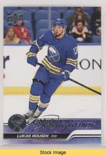 2023-24 Upper Deck Series 1 Young Guns Lukas Rousek #233 READ 0w1m