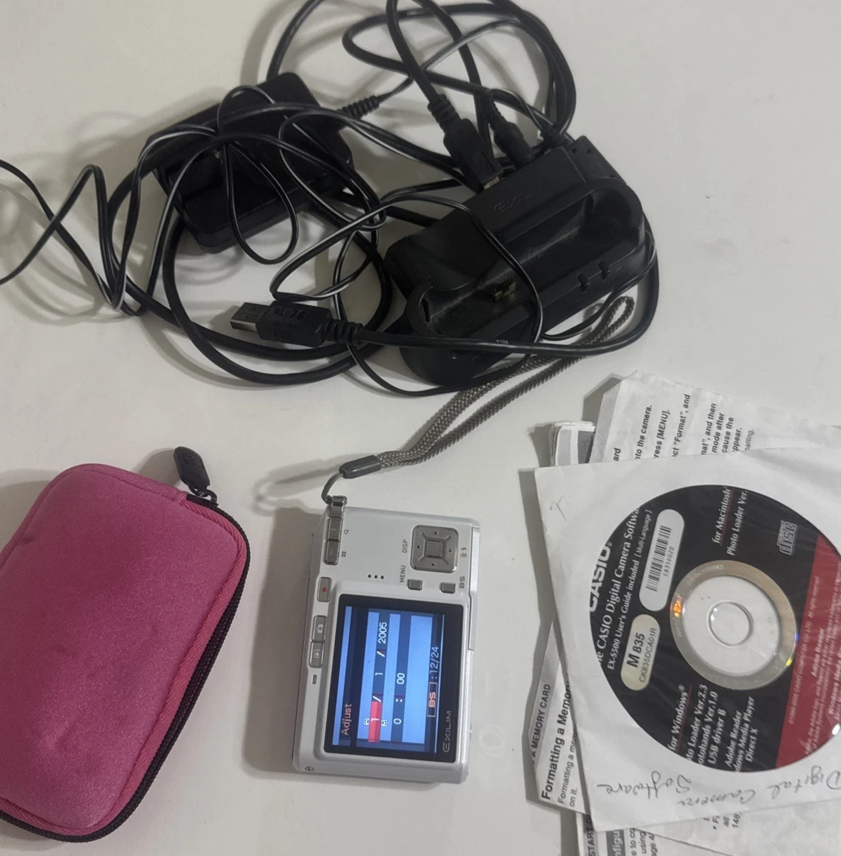 【中古】「非常に良い」CASIO EX-S500EO EXILIM CARD CASIO（カシオ） 【中古】CASIO EXILIM EX-S500 ラテンオレンジ