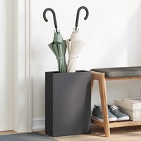 Sonnenschirmhalter Schwarz 28 X 12 X 41 Cm Stahl