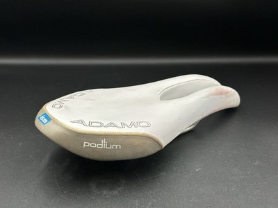 ISM Adamo Podium Saddle White Titanium Alloy Rails Split Nose Tri TT