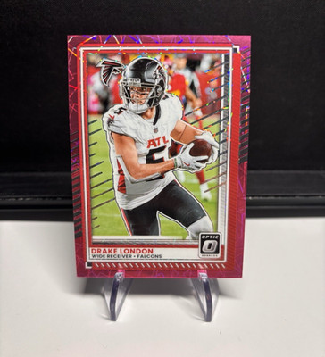 Panini 2023 Donruss Optic Drake London Prizm /99 #153 Atlanta Falcons