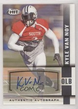2014 SAGE Hit Auto Black Kyle Van Noy #A30 Auto v7j