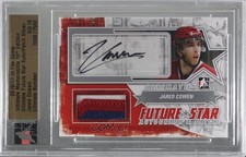2010-11 ITG Ultimate Memorabilia 10th Edition 3/19 Jared Cowen Patch Auto 1o3