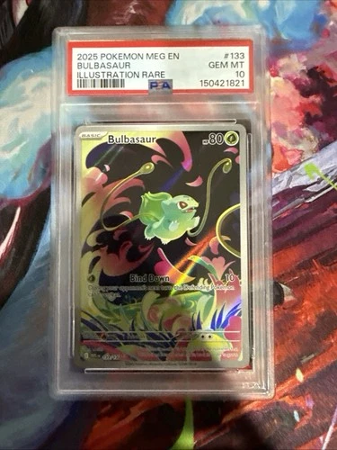 Bulbasaur 133/132 Me01: Mega Evolution Holo PSA 10