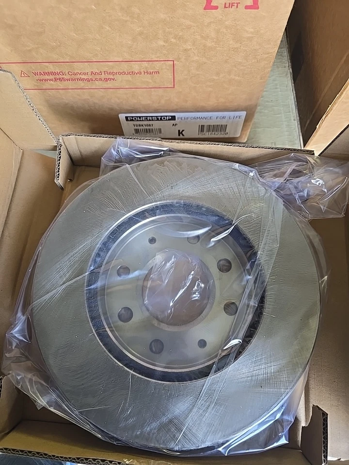 Kit de frenos de disco PowerStop - Delantero - Se adapta a Hyundai Elantra 1998-2001, Hyundai Elant Foto 2 de 4