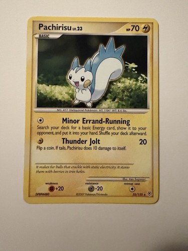 Pokemon Pachirisu Diamond & Pearl 35/130 LP