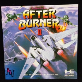NEC Avenue Afterburner II PC Engine Soft Used