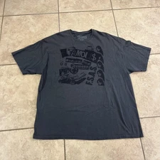 Famous Stars And Straps Shirt Mens 2XL Black Graphic Skate Streetwear Logo Tee