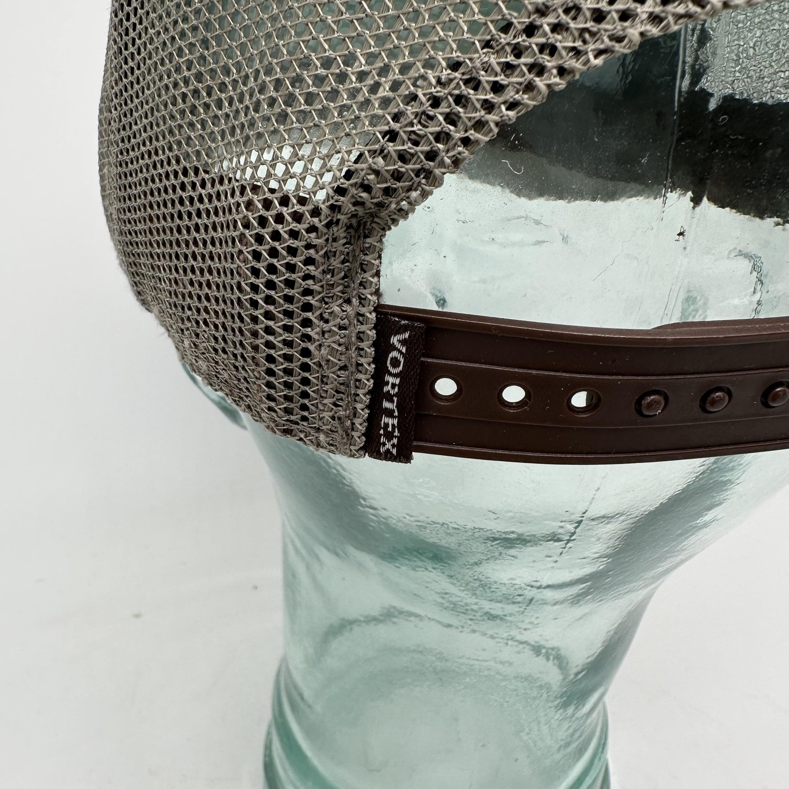 Vortex Hat Cap Snap Back Gray Camo Patch Mesh Tru… - image 6