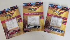 Racing Champions 1:64 Corvette 50th Anniversary Lot Of 3 New 