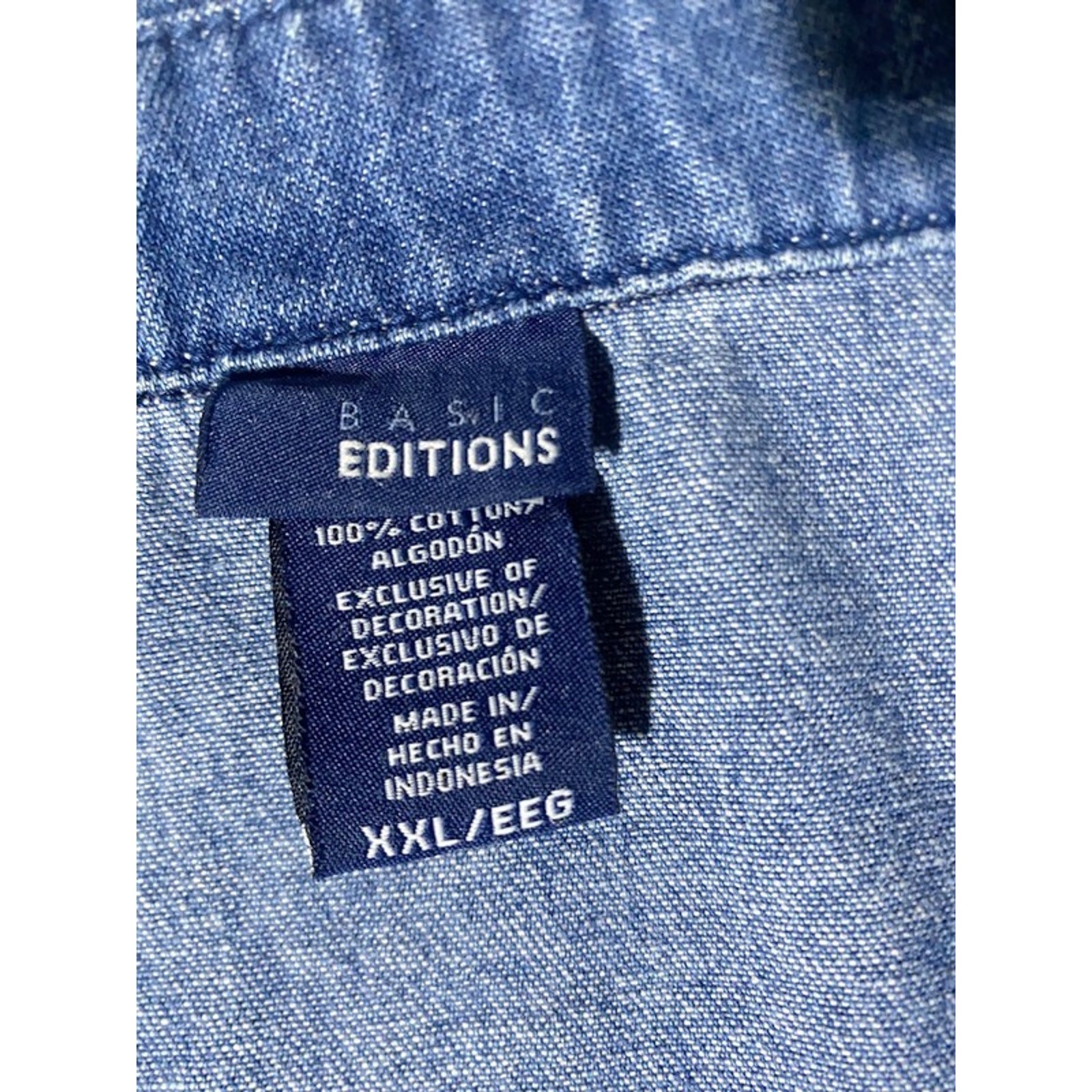 Basic Editions Jacket Windbreaker Women's XXL Ful… - image 3