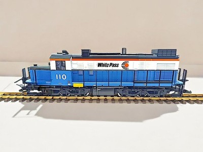 LGB 2055 White Pass Diesel Locomotive - Blue for sale online | eBay