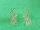 Vintage Barbie Accessories -MOD Barbie Clear X Stands