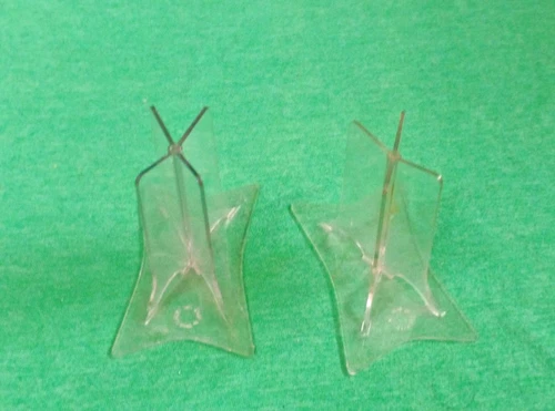 Vintage Barbie Accessories -MOD Barbie Clear X Stands