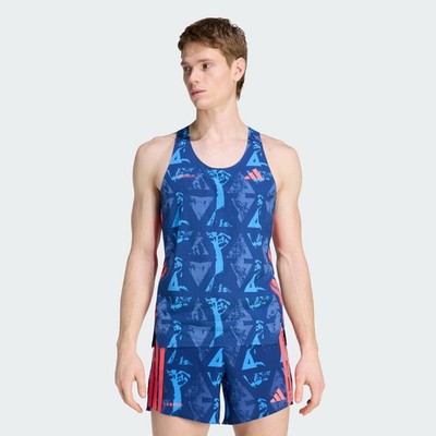 adidas men Adizero Labrum Singlet | eBay