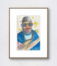 Random Sketchbook Pages: Ian Alison Bass :Paper: 6x19 Unique Neo-Expressionism