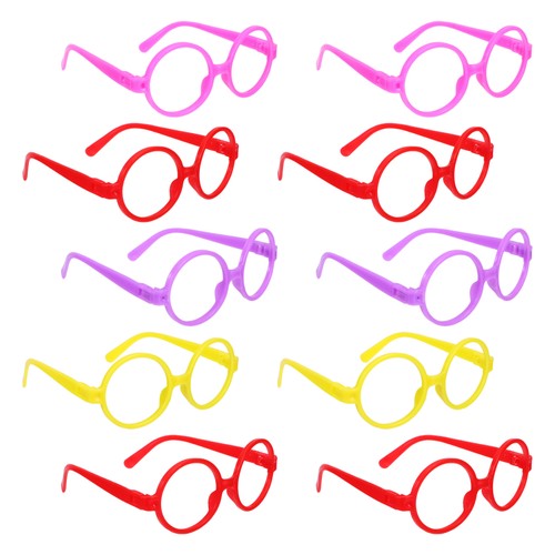 Cornici Ottiche Creative Giocattolo 10PCS Occhiali Rotondi per Bambini Divertenti Puntelli Fotografici - Foto 11 di 12
