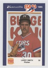 1985 Burger King Huntsville Stars Larry Smith 0t3
