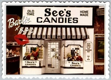 Postcard See's Candies Storefront San Francisco, CA 2000s