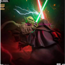 Iron Studios 1/10 Palpatine VS Master Yoda Action Figure In Stock Collectibles