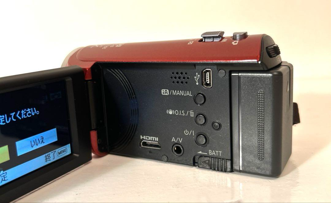 Panasonic HC-V210M Red 10MP Camcorder Video Camera Full HD used Panasonic HC-V210M Red 10MP Camcorder Video Camera Full HD used