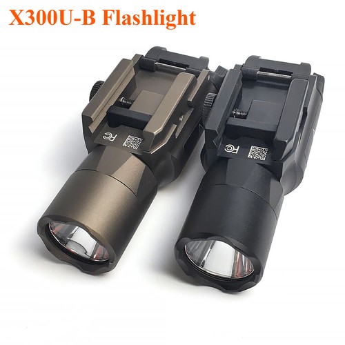 X300U-B X300-B X300U Ultra LED Weapon Flashlight Outdoor For Pistol Handgun Rail - Foto 22 di 23
