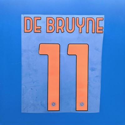 De Bruyne 2025-26 Napoli Player Size Nameset Name Number ID Print