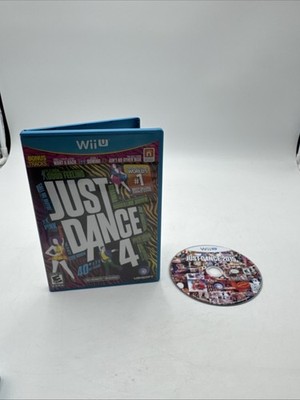 Just Dance 2015 & Just Dance 4 - Nintendo Wii U Lot Of 2