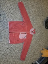 Patagonia Classic Retro X Jacket Kids M Pink Deep Pile Fleece Full Zip