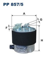 Filtron PP 857/5 Kraftstofffilter FüR Nissan