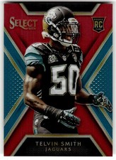 2014 Panini Select Telvin Smith Prizm Red #/99 Rookie #149