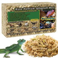 5.3OZ Premium Sphagnum Moss for Reptiles 6QT Natural Dried Forest Live Moss