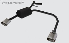 Ulter Duplex Sportauspuff Skoda OCTAVIA 1U Fließheck, Kombi 10/96-05 145x75mm