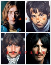 The Beatles White Album From Negative'S Type 1 4x6 Picture Celebrity Print