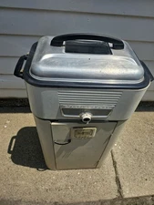 Vintage 1950s Westinghouse Electric Roaster Oven W/ Bottom Cabinet (PICKUP ONLY)