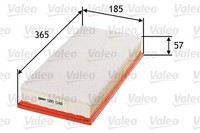 Valeo Luftfilter U.A. FüR Audi, Mazda, Seat, Skoda, Vw