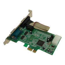 StarTech PEX2S553 2-Port PCI Express PCIe RS232 Serial I/O Controller Card DB9
