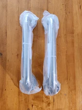 Pair Of Ameriluck 15" Grab Bar 1.5" Diameter, Concealed Screws, Stainless Steel