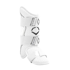 Evoshield Pro Srz 2.0 White Batter's Leg Guard Left Hand Hitter Custom Fit