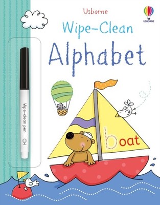 WIPE CLEAN ALPHABET WITH PEN by Jessica Greenwell Hardback Self Help Business