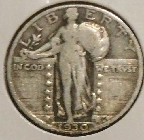 Silver Quarter - Standing Liberty - 1930 [237]