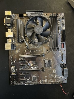 MSI Z370-a Pro Motherboard w/ i7-8700 CPU w/ Cooler Master