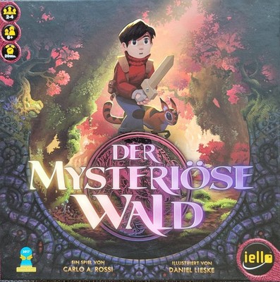 Der mysteriöse Wald Brettspiel IELLO deutsche Ausgabe