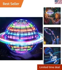 Rechargeable Floating Cosmic Globe - Interactive Flying Orb for Kids 6-12