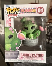 Funko Pop! Plants: BARREL CACTUS #1 (Flora Series) w/Protector IN HAND!