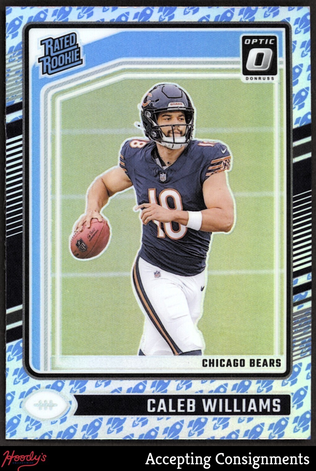 2024 Donruss Optic Rocket #201 Caleb Williams RATED ROOKIE RC BEARS
