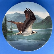 Osprey Collector Plate Artist Daniel Smith by Edwin M Knowles China Company
